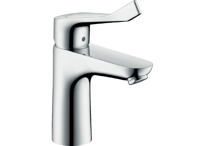 Смеситель Hansgrohe Focus 100, без сливного набора, с длинной рукояткой, 31915000