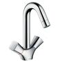 Смеситель Hansgrohe Logis, с двумя рукоятками, без сливного набора, 71221000
