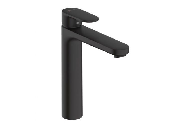 Смеситель Hansgrohe Vernis Blend 190, сливная гарнитура, матовый черный, 71552670