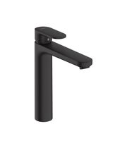 Смеситель Hansgrohe Vernis Blend 190, высокий, без клапана, черный матовый, 71582000