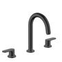 Смеситель Hansgrohe Vernis Blend, 3 отверстия, сливная гарнитура, матовый черный, 71553670