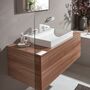 Смеситель Hansgrohe Vivenis 90, 3 отв, с донным клапаном, матовый белый, 75033700