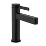 Смеситель для раковины Hansgrohe Finoris 110, с донным клапаном, черный матовый, 76020670