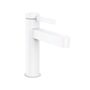 Смеситель для раковины Hansgrohe Finoris 110, с клапаном Push-Open, матовый белый, 76023700