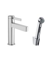 Смеситель для раковины Hansgrohe Finoris 110, с набором для биде со шлангом 1,60 м, хром, 76210000