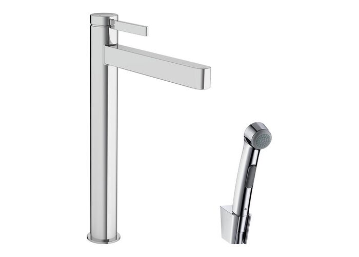 Смеситель для раковины Hansgrohe Finoris 260, с набором для биде со шлангом 1,60 м, хром, 76220000