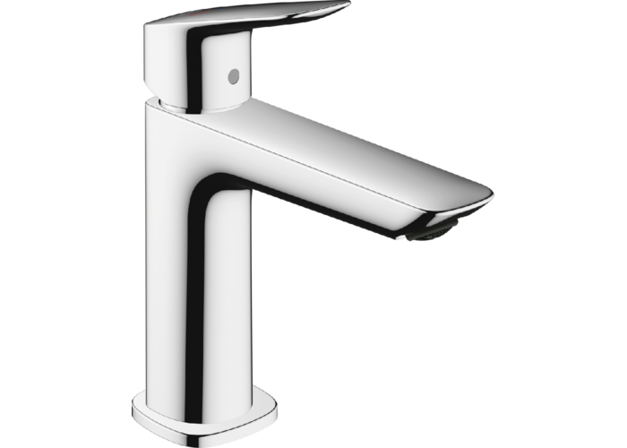 Смеситель для раковины Hansgrohe Logis Fine 110, CoolStart, без донного клапана, 71255000