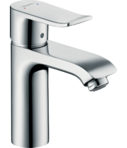 Смеситель для раковины Hansgrohe Metris 100, без сливного набора, 31203000
