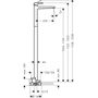 Смеситель для раковины Hansgrohe Metropol, напольный, 74530000