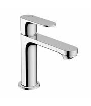 Смеситель для раковины Hansgrohe Rebris S 110, со сливным гарнитуром, хром, 72517000