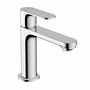 Смеситель для раковины Hansgrohe Rebris S 110, со сливным гарнитуром, хром, 72517000