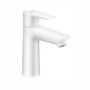 Смеситель для раковины Hansgrohe Talis E 110 CoolStart, без гарнитуры, белый матовый, 71714700