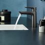 Смеситель для раковины Hansgrohe Talis E 110 CoolStart, с гарнитуром, черный хром, 71713340