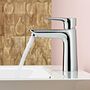 Смеситель для раковины Hansgrohe Talis E 110, с клапаном Push-Open, 71711000