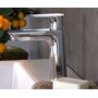 Смеситель для раковины Hansgrohe Talis E 110, с клапаном Push-Open, 71711000