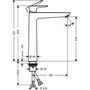 Смеситель для раковины Hansgrohe Talis E 240, полированное золото, 71717990