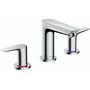 Смеситель для раковины Hansgrohe Talis E, 3 отверстия, с гарнитуром, 71733000