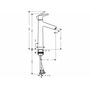 Смеситель для раковины Hansgrohe Talis S 190, без сливного набора, 72032000