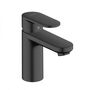 Смеситель для раковины Hansgrohe Vernis Blend 100, без набора, латунь, матовый черный, 71580670