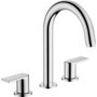 Смеситель для раковины Hansgrohe Vernis Shape 150, 3 отв, сливная гарнитура, хром, 71563000