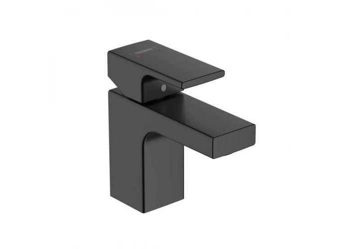 Смеситель для раковины Hansgrohe Vernis Shape 70, без набора, матовый черный, 71567670