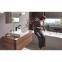 Смеситель для раковины Hansgrohe Vivenis 110, CoolStart, без гарнитуры, черный матовый, 75024670