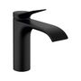 Смеситель для раковины Hansgrohe Vivenis 110, CoolStart, с гарнитуром, черный матовый, 75023670
