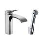 Смеситель для раковины Hansgrohe Vivenis 110, с набором для биде со шлангом 1,60 м, 75210000