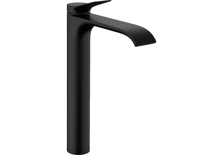 Смеситель для раковины Hansgrohe Vivenis 250, без донного клапана, черный матовый, 75042670