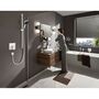 Смеситель для раковины Hansgrohe Vivenis 80, с донным клапаном, матовый белый, 75010700