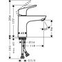 Смеситель для умывальника Hansgrohe Focus, 31509000