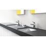 Смеситель для умывальника Hansgrohe Logis 100, Click Clack, 71107000