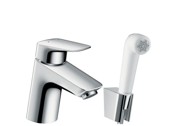 Смеситель для умывальника Hansgrohe Logis 70, гигиенический душ, 71290000