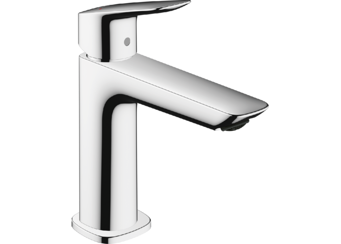 Смеситель для умывальника Hansgrohe Logis Fine 110, без донного клапана, 71253000