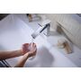 Смеситель для умывальника Hansgrohe Tecturis E 110, без донного клапана, хром, 73011000