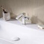 Смеситель для умывальника Hansgrohe Tecturis E 110, со сливным гарнитуром, хром, 73020000