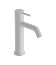 Смеситель для умывальника Hansgrohe Tecturis S 110, без донного клапана, матовый белый, 73311700