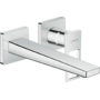 Смеситель настенный Hansgrohe Metropol, излив 225 мм, рукоятка-петля, 74526000