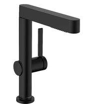 Смеситель с душем Hansgrohe Finoris 230, 2j, Push-Open, черный матовый, 76063670