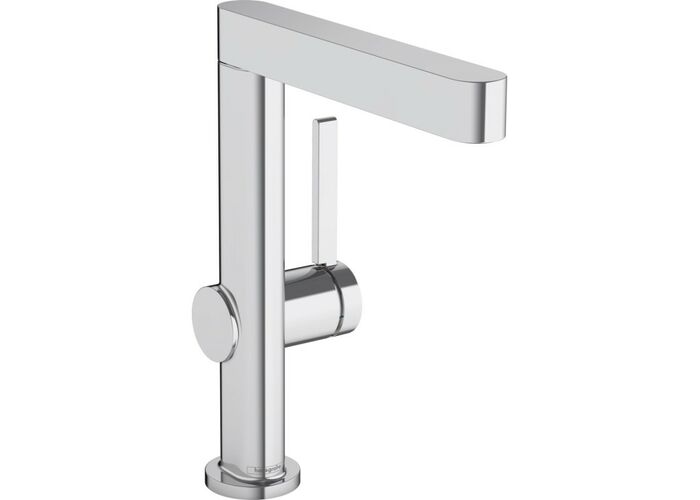 Смеситель с поворотным изливом Hansgrohe Finoris 230, Push-Open, хром, 76060000