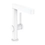 Смеситель с поворотным изливом Hansgrohe Finoris 230, Push-Open, матовый белый, 76060700