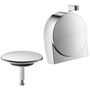 Излив на ванну Hansgrohe Exafill S, шлифованный никель, 58117820