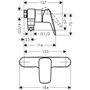 Смеситель для душа Hansgrohe Logis, 71630000