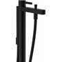 Смеситель для ванны Hansgrohe Finoris, напольный, черный матовый, 76445670