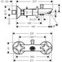 Смеситель для ванны Hansgrohe Logis, 71240000