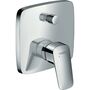 Смеситель для ванны Hansgrohe Logis, со встроенной защитной комбинацией, 71407000