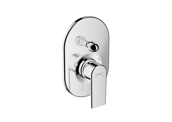 Смеситель для ванны Hansgrohe Metris, однорычажный, 31484000