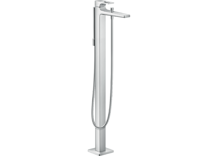 Смеситель для ванны Hansgrohe Metropol, напольный, с рукояткой-петлей, 74532000