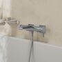 Смеситель для ванны Hansgrohe Tecturis E, хром, 73420000