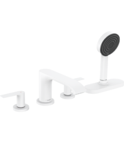 Смеситель на борт ванны Hansgrohe Vivenis, sBox, матовый белый, 75444700